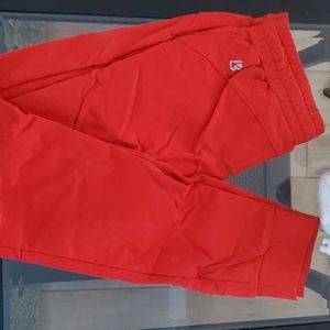 Buffbunny salsa red jasmine joggers